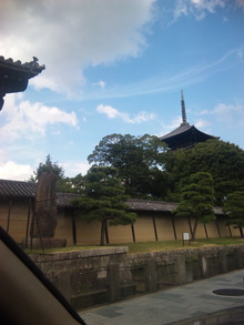 ●京都は…、いい天気です。仕事はこれにて終了(^_-)- ☆