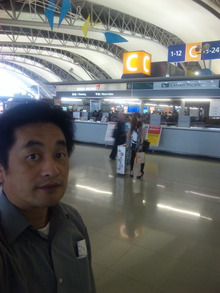 ●とりあえず関西空港に…到着f^_^;しましたが…