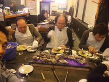 ●のと牡蠣…､和倉温泉f^_^;加賀屋で…