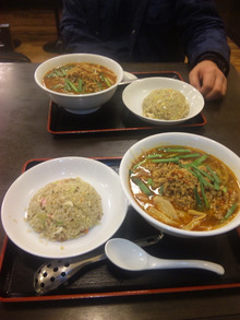 ●さぁo(^-^)o晩御飯は…、台湾麺です。ゴメン…