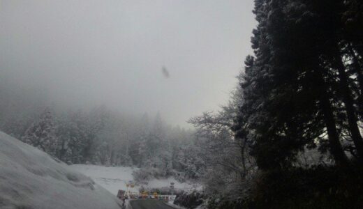 ●富山からの帰り道…、雪で視界不良って？？？かなりヤバイ
