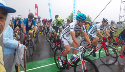 ●雨降りでしたが… おかげさまで、今年も無事に内灘サイクルロードレース大会 終了です。